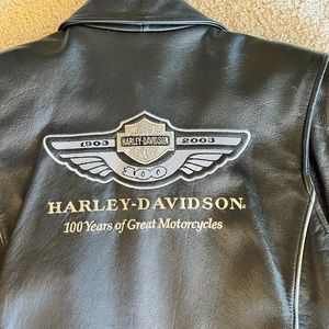 END OF SUMMER SALE Vintage 100th Anniversary Harley-Davidson Jacket